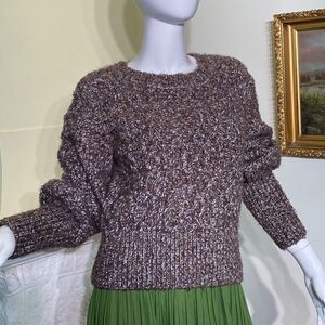 Molly Bracken Cable Knit Chunky Sweater